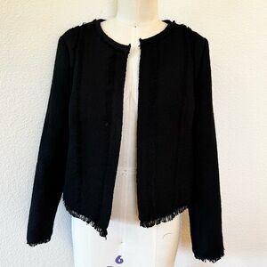 Banana Republic Black Tweed Jacket